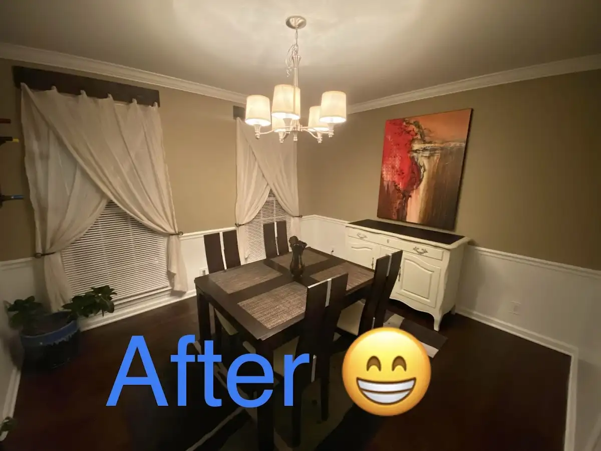 Professional dining room restoration after water damage in Larkfield-Wikiup